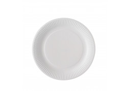 Assiette carton blanc 23cm