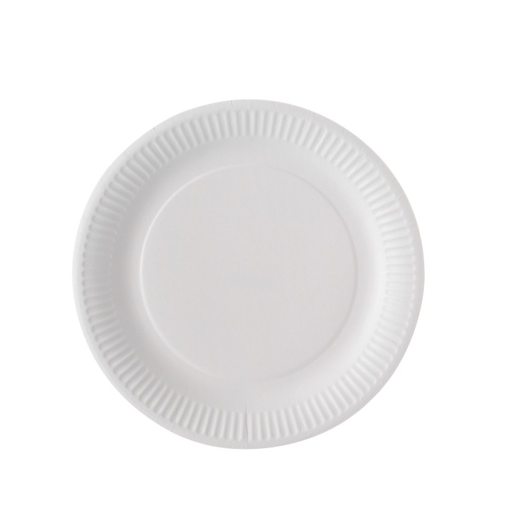 Assiette carton blanc 23cm