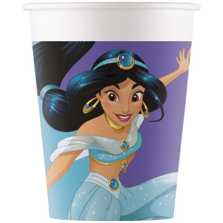Gobelet Princesse 20 cl x 8. Anniversaire enfant - Vaisselle jetable - Articles de fête