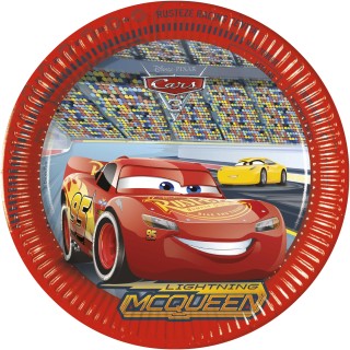 Assiette Cars 23 cm x 8