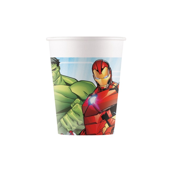 Gobelet Avengers 20 cl x 6. Anniversaire enfant - Vaisselle jetable - Articles de fête