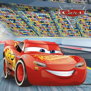 Serviette Cars x 20