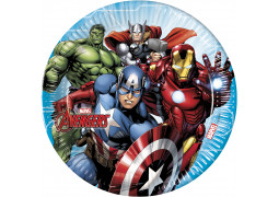 Assiette Avengers 23 cm x6