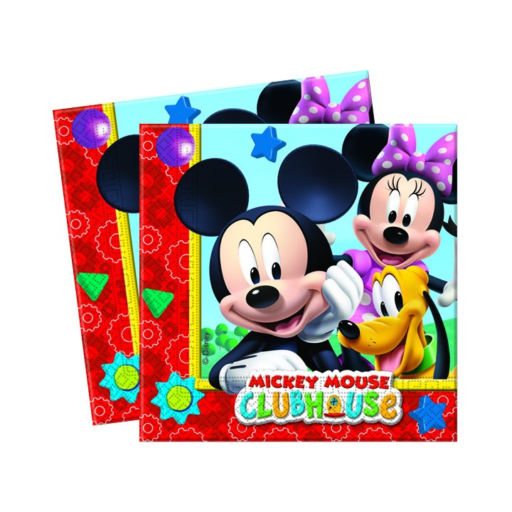 Serviette Mickey x20