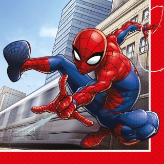 Serviette Spiderman x 20
