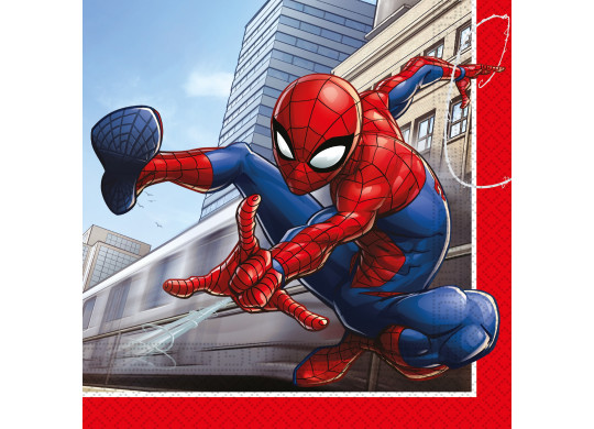 Serviette Spiderman x 20