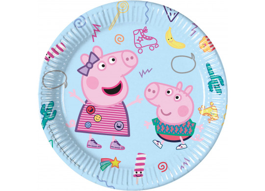 Assiette Peppa Pig 23 cm x 8