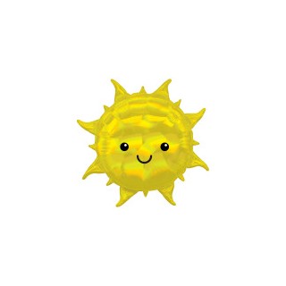 Ballon aluminium soleil