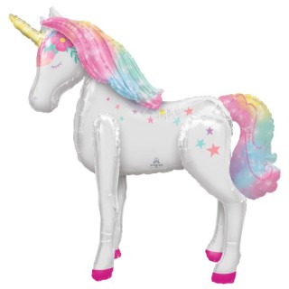 Ballon aluminium licorne géante