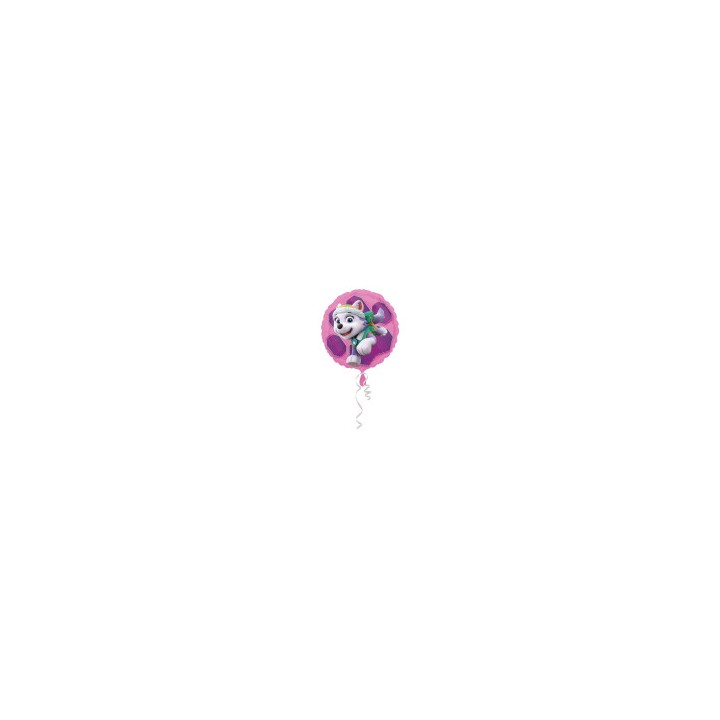 Ballon aluminium rond pat patrouille