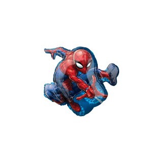 Ballon aluminium forme spiderman