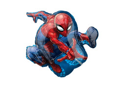 Ballon aluminium forme spiderman