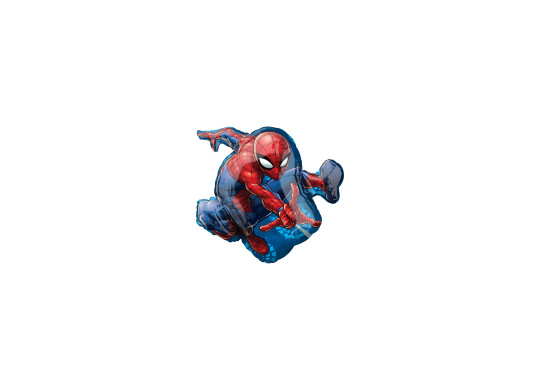 Ballon aluminium forme spiderman