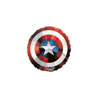 Ballon aluminium forme captain america