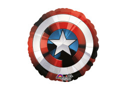 Ballon aluminium forme captain america