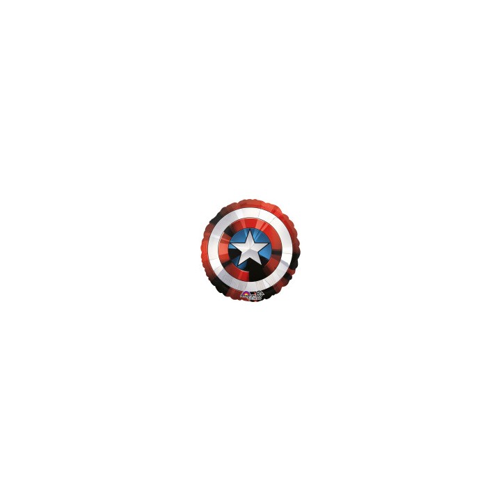 Ballon aluminium forme captain america