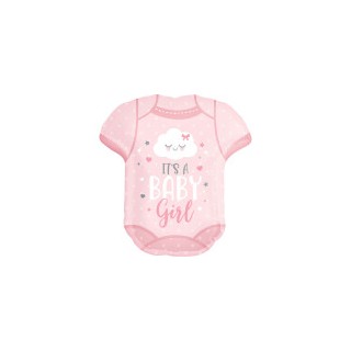 Ballon aluminium body baby girl