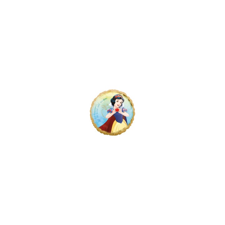 Ballon aluminium blanche neige