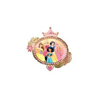 Ballon aluminium cadre princesse