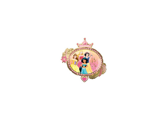 Ballon aluminium cadre princesse