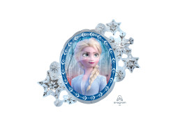 Ballon aluminium forme reine des neiges