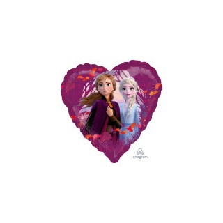 Ballon aluminium coeur reine des neiges