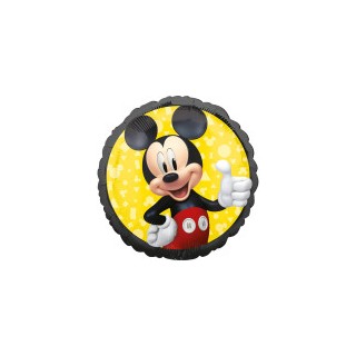 Ballon aluminium rond mickey