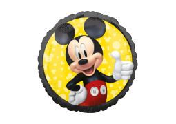 Ballon aluminium rond mickey