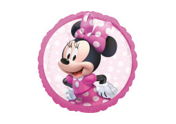 Ballon aluminium rond minnie