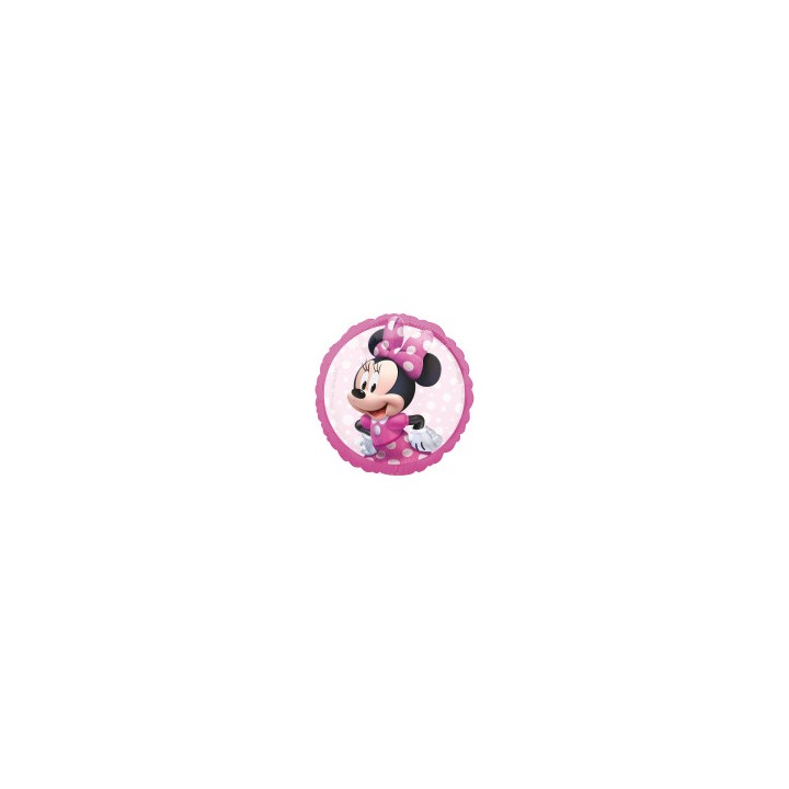 Ballon aluminium rond minnie