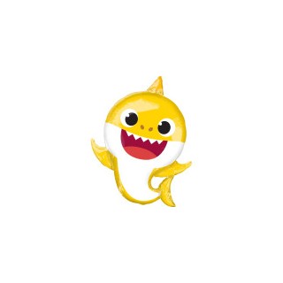 Ballon aluminium forme baby shark