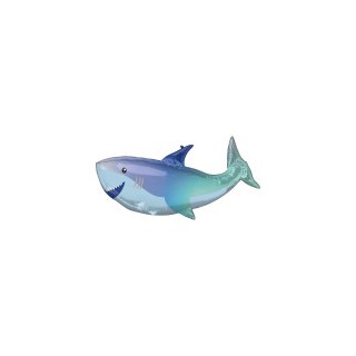 Ballon aluminium forme requin