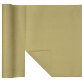 Chemin de table intissé naturel 40cmx4.80M - Décoration de table