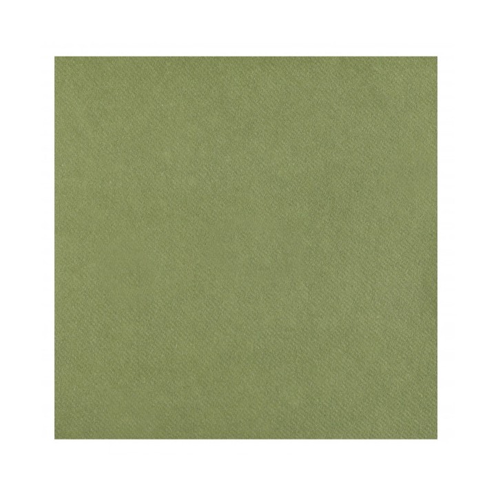 Serviettes intissées olive