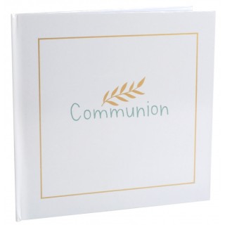 Livre d'or communion fleurie