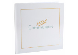 Livre d'or communion fleurie