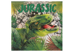 20 serviettes dinosaure vert