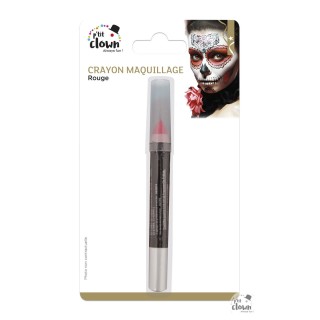 Crayon maquillage rouge