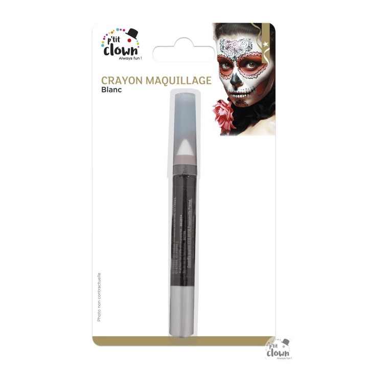 Crayon maquillage blanc