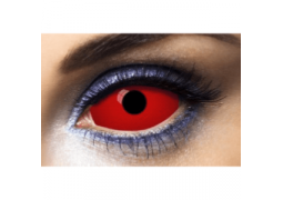 Lentilles de contact sclera rouge