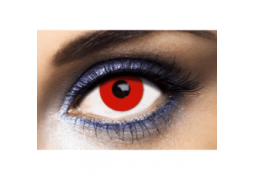 Lentilles de contact oeil rouge