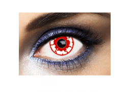 Lentilles de contact zombie rouge