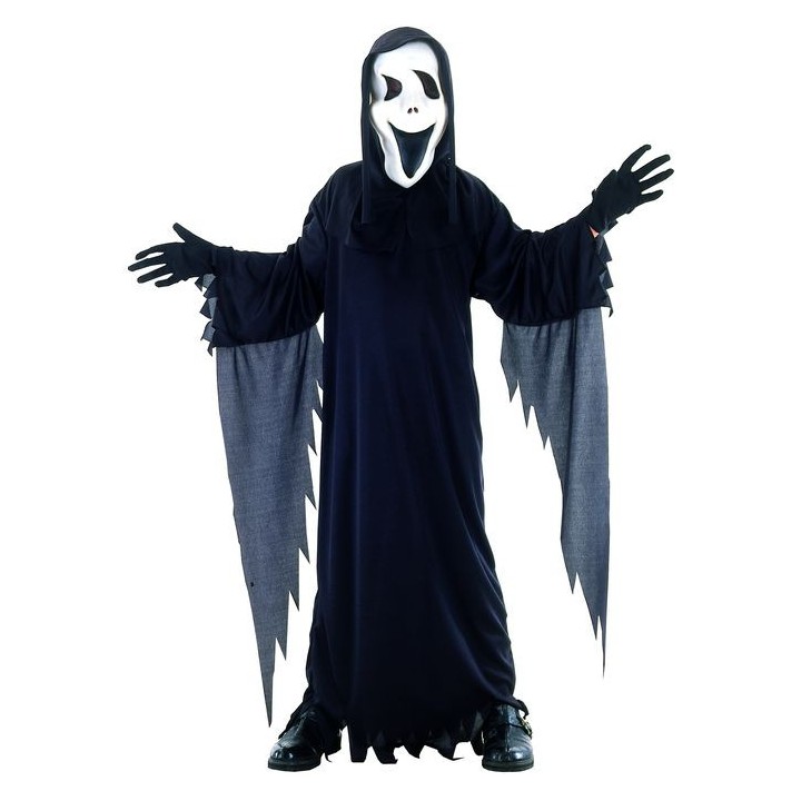 Costume enfant fantôme noir