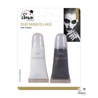 Duo maquillage noir/blanc