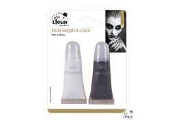 Duo maquillage noir/blanc