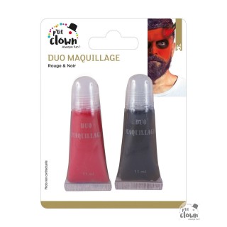 Duo maquillage noir/blanc