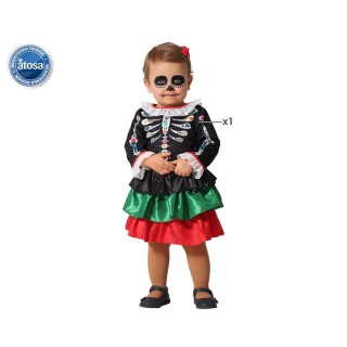 Costume baby fille day of dead