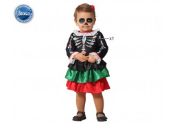 Costume baby fille day of dead