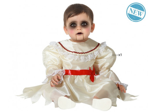 Costume baby fille poupée porcelaine - Costume enfant - Halloween