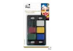 Palette maquillage 6 couleurs